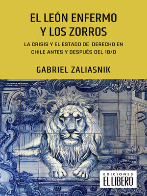 cover image of El león enfermo y los zorros